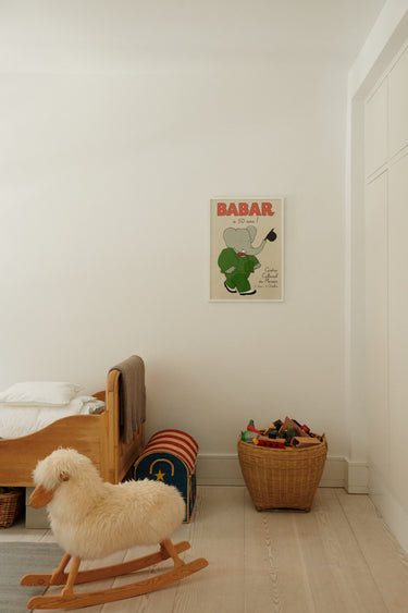 'Babar a 50 Ans' Plakat