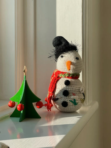 Knitted Snowman