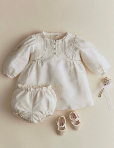 Baby Sko Fløjl Beige 