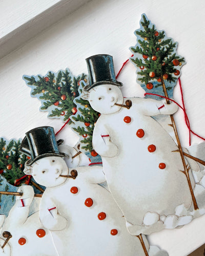 Snowman Garland