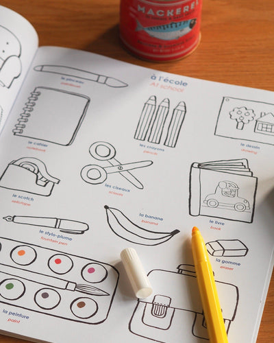 Colour-in Picture & Stickers Book