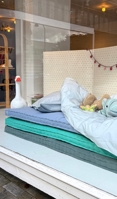 Play Mattress Baby Blue