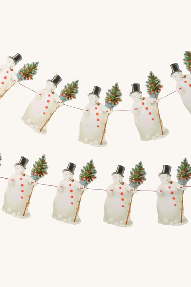 Snowman Garland