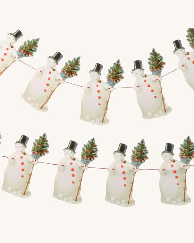 Snowman Garland