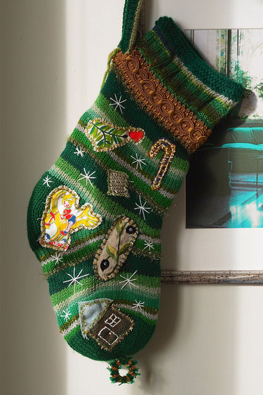 Christmas Stocking Green