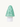 Small Mushroom Lamp Mint Green
