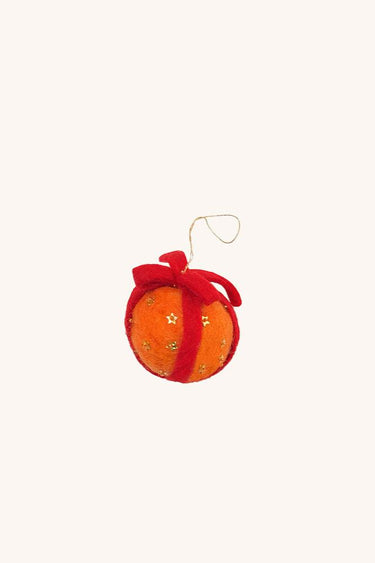 Christmas Ornament Orange