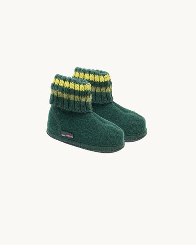 Wool Indoor Shoes Green