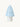 Small Mushroom Lamp Blue
