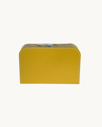 Cardboard Suitcase Yellow