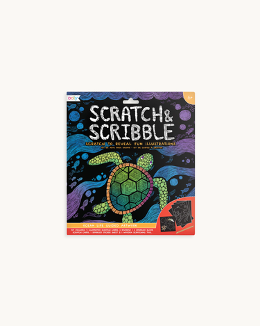 Skrabekort 'Ocean Life'