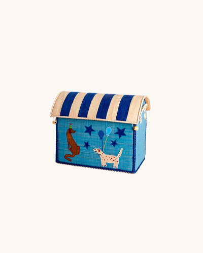 Raffia Party Animal Basket, Small