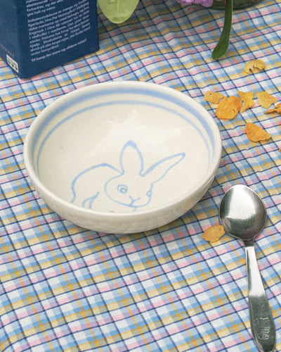 Porcelain Bunny Bowl