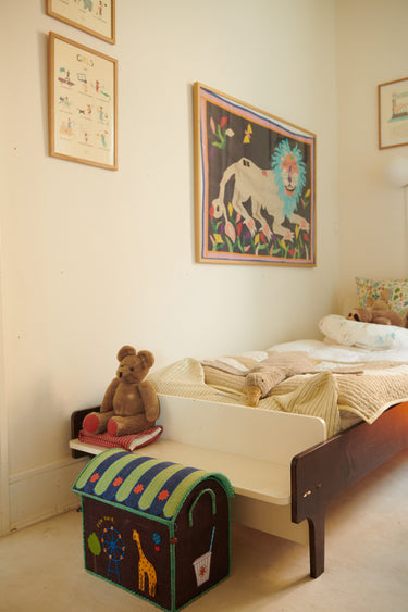 Small Raffia Basket 'Fun Fair'