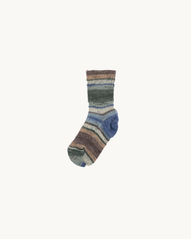 Wool Socks Blue Melange