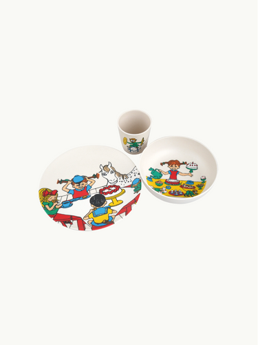 Pippi Melamine Tableware Set 3 Pcs