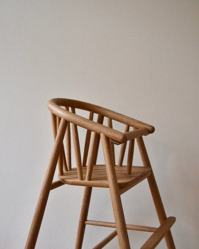 Saga High Chair Oak