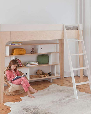 Perch Loft Bed in Birch from Oeuf NYC