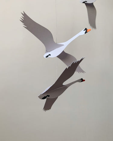 Scandinavian Swans Mobile from Flensted Mobiles