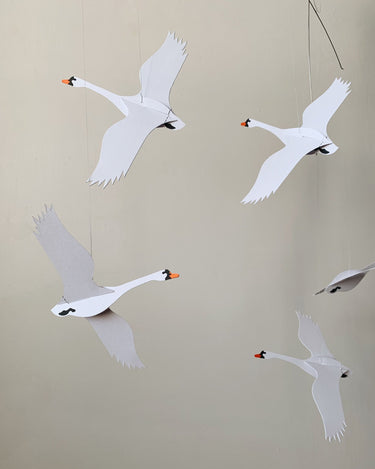 Scandinavian Swans Mobile from Flensted Mobiles