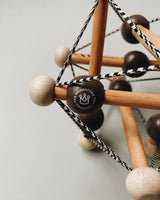 Skwish Rattle in Dark Brown from Manhattan Toy Company